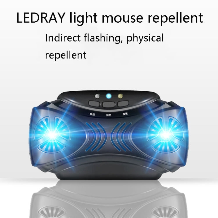 DC-9010 USB Charging Ultrasonic Mosquito Repellent Portable Insect Repellent, Insect Repellent Black