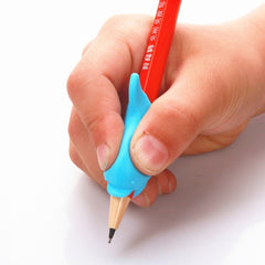100PCS Student Dolphin Pen Writing Posture Correction Device, Random Color, 100PCS