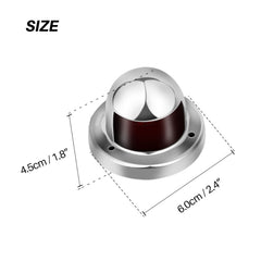 1 Pair Stainless Steel LED Navigation Light Red Green Sailing Signal Light for Marine Boat Yacht Warning Light, DC 12V, 1 Pair 12V