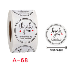 Decorative Sealing Stickers Reward Stickers Handmade Label, 2.5CM / 1INCH