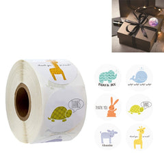 Sealing Stickers Handmade Decorative Stickers Label, 2.5 cm/1 inch
