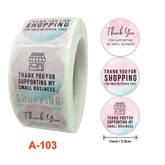 Holiday Decoration Envelope Sealing Sticker Handmade Label, 25 cm/1 inch