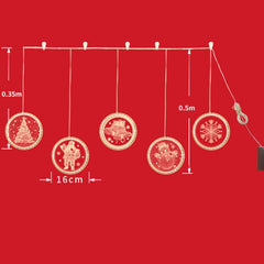 LED String Lights Christmas Decoration Lights Holiday Decoration Curtains USB Lights, USB, Remote Control