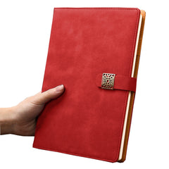 Notebook Business Retro Simple Notebook Office Notepad, Blue B5 Window Grille Magnetic Buckle, Red B5 Window Grille Magnetic Buckle, Blue A5 Heaven and Earth Cover Gift Box, Brown A5 Kraft Paper Gift Box, Brown A5 Heaven and Earth Cover Gift Box