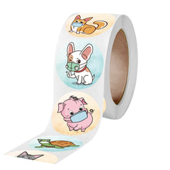 3 PCS Reward Stickers Children Toys Stationery Decoration Label, K-43 2.5cm / 1inch