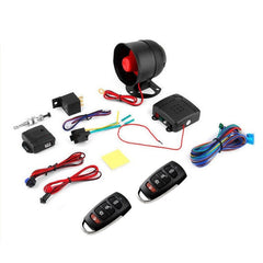 8pcs /Set Universal Car Alarm Horn Collision Alarm System Alarm Remote Control, TSK-100-220