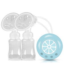 Large Suction Smart Electric Bilateral Breast Pump 12-Speed Silent Breast Pump, White, Pink, Yellow, Blue