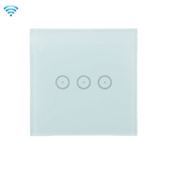 Wifi Wall Touch Panel Switch Voice Control Mobile Phone Remote Control, White 1 Gang (Zero Firewire Wifi ), White 2 Gang (Zero Firewire Wifi ), White 3 Gang (Zero Firewire Wifi ), Black 1 Gang (Zero Firewire Wifi ), Black 2 Gang (Zero Firewire Wifi  ) ...