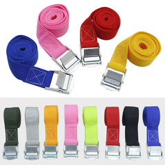 Car Tension Rope Luggage Strap Belt Auto Car Boat Fixed Strap with Alloy Buckle,Random Color Delivery,Length:5m, 5m