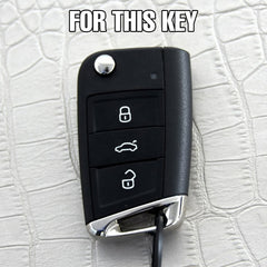 Silicone Key Case Cover for Volkswagen Polo Golf 7/ Skoda, Silicone Key Case