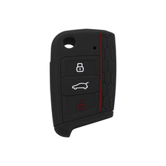Silicone Key Case Cover for Volkswagen Polo Golf 7/ Skoda, Silicone Key Case