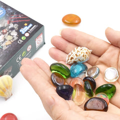 3 PCS Colorful Gemstone Archaeological Treasure Excavation Toy Creative DIY Puzzle Toy, 3 PCS DIY Puzzle Toy