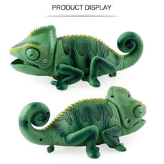 8888 Children Electric Infrared Remote Control Crawling Chameleon Colorful Breathing Light Tricky Toy, Chameleon