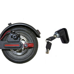 Electric Scooter Disc Brake Lock Multi-Function Reinforced Anti-Theft Lock Accessory for Xiaomi Mijia M365, Packing specification: Disc Brake Lock (Red ), Disc Brake Lock (Black), Disc Brake Lock (Red ), Wire Rope (Red)
