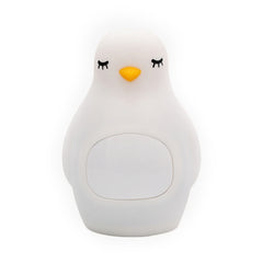 Creative Multifunctional Penguin Silicone Cute Beans Wake Children Sleeping LED Electronic Alarm Clock