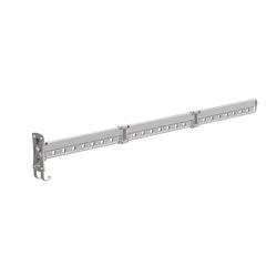 Clothes Rack Folding Telescopic Balcony Drying Rack Indoor Household Wall-Mounted Clothes Rail, Golden Long (3 Sections), Silver Long (3 Sections), Black Long (3 Sections), Rose Gold Long (3 Sections), Golden Short (2 Section), Silver Short (2 sections...