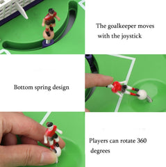 Children Educational Two-Person Battle Scoring Football Toy Parent-Child Interactive Ejection Board Game Toy, Football Field, Football Table