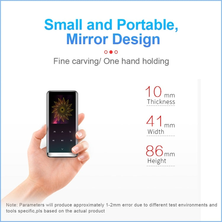 M13 High-Definition Noise Reduction Recorder Music MP4 Player, Support Recording / E-Book / TF Card, With Bluetooth (Black) 4GB, With Bluetooth (Black) 8GB, With Bluetooth (Black) 16GB, With Bluetooth (Black) 32GB, Without Bluetooth(Black) 4GB         ...