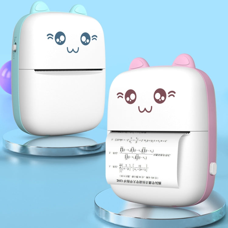 Portable Mini Thermal Printer Bluetooth Photo Printer Student Homework Mistakes Collections Printer, C9 Mini Thermal Printer