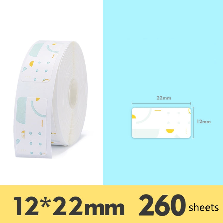 Thermal Label Paper Commodity Price Label Household Label Sticker for NIIMBOT D11, Pop Pattern, Bright Yellow Lingge, Spring Breeze, Color Square, Interest Geometry, Cute Rabbit, Maple Leaf, Baby Bear, Alien Spaceship, Rush Sky, Underwater World       ...