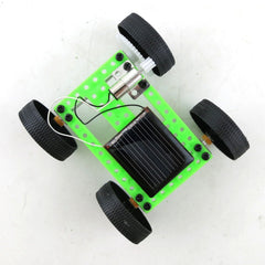 Creative Kids Early Education DIY Solar Energy Car Science Experiment Assembled Toy, Size:3.2x7.5x8cm, DIY Solar Energy Car