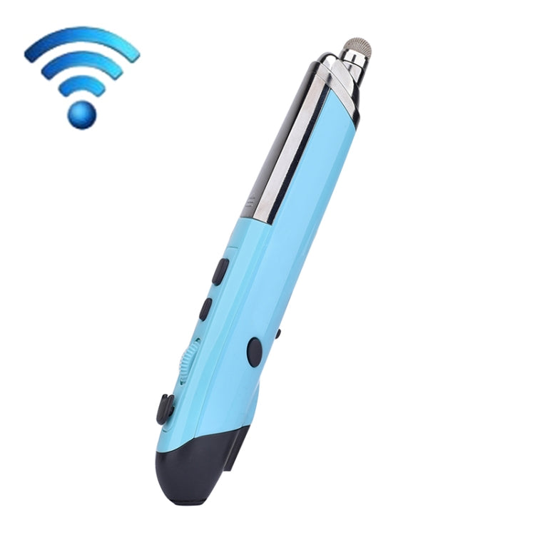 PR-08 1600DPI 6 Keys 2.4G Wireless Electronic Whiteboard Pen Multi-Function Pen Mouse PPT Flip Pen, White, Red, Blue, Black, Silver Gray