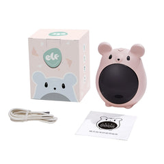 Elf Mouse Alarm Clock Countdown Learning Time Management Student And Child Cartoon Clock, Blue, Pink
