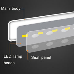 LED Three Lights Hot Cold Water Faucet Bathroom Waterfall Faucet CN Plug, Black, Electroplating Silver