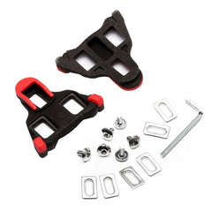 1 Pair Bicycle Splint Set 6 Degrees Road Lock Plate Special For Road Bike Shoes, DH0501 Yellow, DH0501 Red, DH0501 Pad