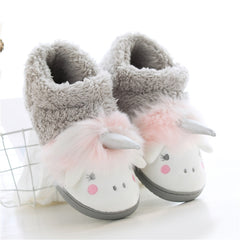 Winter Cotton Slippers Bag Heel Cotton Slippers Non-Slip Warm Home Cotton Slippers, 35-36, 37-38, 39-40