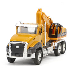 Children Toy Engineering Vehicle Set Simulation Alloy Car Model, Cement Mixer, Excavato, Dump Truck