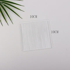 Acrylic Texture Background Board Photo Props Background Decorative Geometric Ornaments, 3 PCS 10 x 10cm, 2 PCS 10 x 15cm, 15 x 15cm, 15 x 20cm