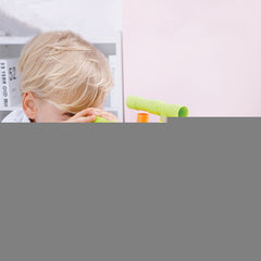 Children Educational Plastic Pipe Building Blocks Assembled Toy 72 PCS / Set, Plastic Pipe Building Blocks