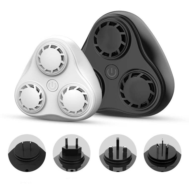 BG310 3-Horn Ultrasonic Automatic Frequency Conversion Mouse Repeller/Insect Repellent/Mosquito Repellent, EU Plug 220V, UK Plug 220V