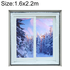 Window Windproof Warm Film Indoor Air Leakage Soundproof Double-Layer Insulation, 1.6x2.2M, 1.6x2.4M, 1.8x1.8M, 1.8x2.0M, 1.8x2.5M, 1.8x2.8M