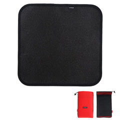 CLS Outdoor Camping Silicone Fireproof Cloth Picnic Barbecue Heat Insulation Pad, S: 350x340mm, M: 450x370mm, L: 600x520mm, XL: 800x750mm