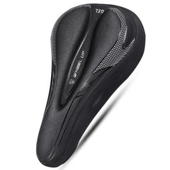 Wheel Up Bicycle Silicone Cushion Cover Mountain Bike Thickening GEL Saddle Cover Riding Equipment, LF32005G-L, LF32005G-S