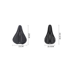 Wheel Up Bicycle Silicone Cushion Cover Mountain Bike Thickening GEL Saddle Cover Riding Equipment, LF32005G-L, LF32005G-S