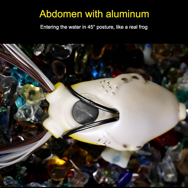 Bionic Thunder Frog Lure Bait Simulation Fishing Bait, 5.0cm/9g