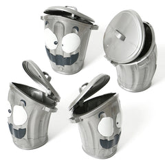Electric Crazy Trash Can Indoor Competitive Shooting Game Decompression Trash Can Toy, Electric Crazy Trash Can