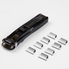 Deli Office Stationery Supplementary Clip Push Clipper, Specification: 8591, 8591, 8591A (Black), 8591A (White)