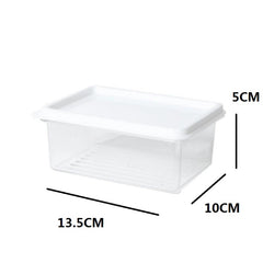 Refrigerator Storage Fresh-Keeping Box Kitchen Can Be Stacked With Frozen Fruit Sealed Box, Small, Medium, Large