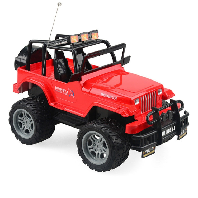 Electric Children Four-Way Remote Control Car Toy Model Toy, 1:18, Red SUV 6061