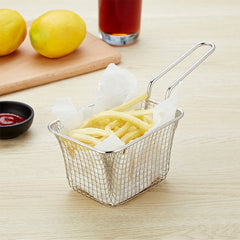 Stainless Steel Mini Fries Basket Restaurant Snack Bread Plate, J13446S, J13446L, J13443S, J13443L, J13447M, J13448S, J13448L, J13442S, J13449