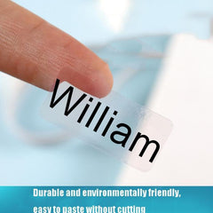 Thermal Label Paper Cosmetic Sticker Bottled Name Sticker For NIIMBOT D11 Printer, Transparent Sticker, Love, Cute Paradise, Birds and Flowers