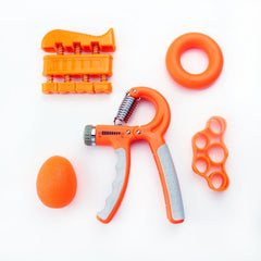5 In 1 Counting Grip Device Fitness Adjustment Grip Device  Finger Trainer Set, 5 in 1