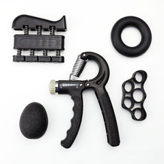 5 In 1 Counting Grip Device Fitness Adjustment Grip Device  Finger Trainer Set, 5 in 1