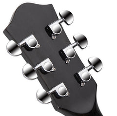 Folk Acoustic Guitar Beginner Training And Teaching Stringed Instruments, 41 Inch (Black), 41 Inch (Sunset Yellow)