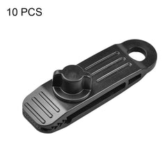 10pcs /Set Outdoor Camping Canopy Windproof Clip Tent Additional Pull Point Plastic Clip Rainproof Tarp Fixing Clip, B Clip + Hook, B Clip + Flat Buckle, B Clip, B Clip + Bouncy Ball, B Clip (Red), B Clip (Yellow), B Clip (Blue), B Clip (Green)