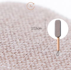 Electrostatic Dust Removal Brush Sticking Device Household Clothing Woolen Hair Removal Brush, Shell Grey, Midnight Blue